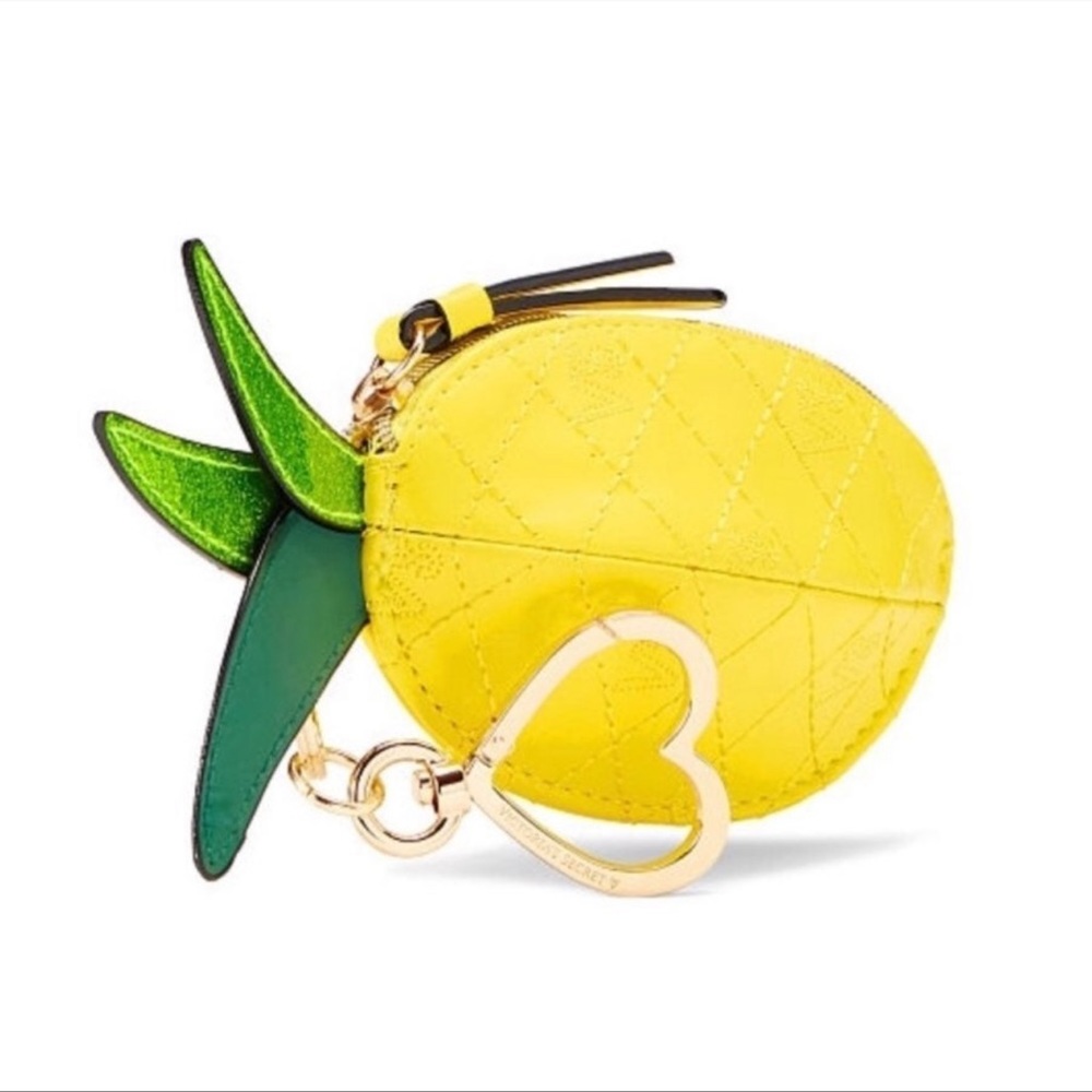 Yellow Pineapple Coin Purse